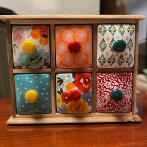 Pioneer Woman Tea Organizer